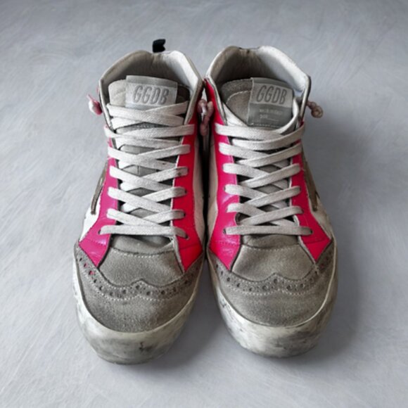 Authentic Golden Goose Heart of Gold Mid Star Sneakers Private Edition - Picture 4 of 5